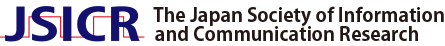 JSICR -The Japan Society of information and Communication Research-